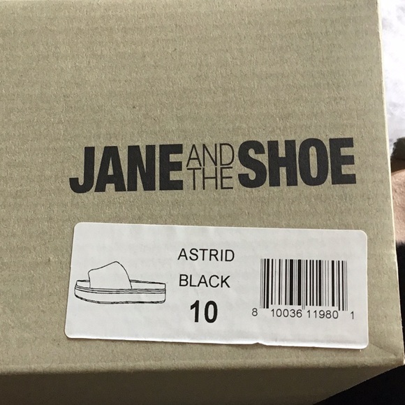Jane and the Shoe Astrid Black size 10 - Picture 4 of 5